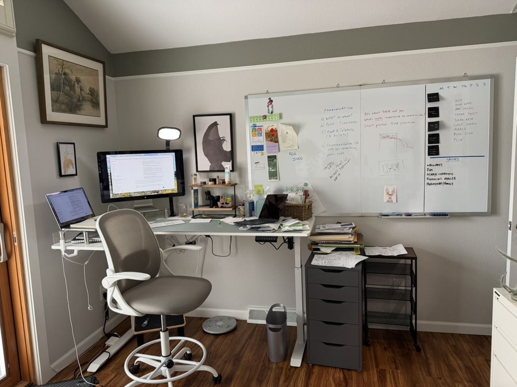 Home office, the original photo